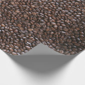 コーヒー豆柄 ラッピングペーパー (角)
