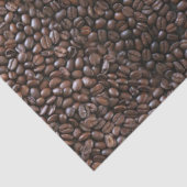 コーヒー豆柄 薄葉紙 (詳細)