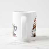 コーヒー豆格言ジャンボマグ ジャンボコーヒーマグカップ (裏面)