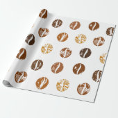コーヒー豆紙 ラッピングペーパー (アンロールド)