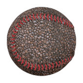 コーヒー豆野球 野球ボール (正面左)