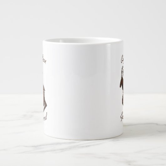 コーヒー豆霊動物 ジャンボコーヒーマグカップ (正面)