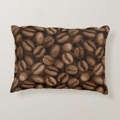 コーヒー豆 アクセントクッション (裏面)