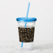 コーヒー豆 アクリルタンブラー (裏面)
