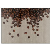 コーヒー豆 カッティングボード (正面)