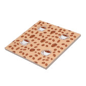 コーヒー豆 カップ あったかパターン タイル (側面)