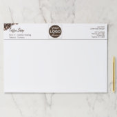 コーヒー豆 カフェ ロゴマーク ペーパーパッド (インサイチュ)