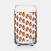 コーヒー豆 ガラス缶 (正面)