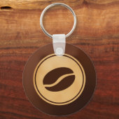 コーヒー豆 キーホルダー (正面)