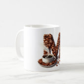 コーヒー豆 コーヒーマグカップ (正面左)