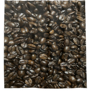 コーヒー豆 シャワーカーテン