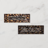 コーヒー豆 スキニー名刺 (正面/裏面)