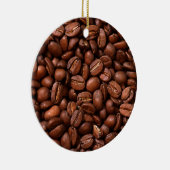 コーヒー豆 セラミックオーナメント (右)