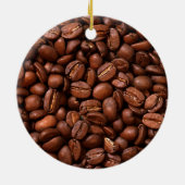コーヒー豆 セラミックオーナメント (裏面)