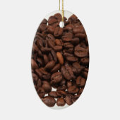 コーヒー豆 セラミックオーナメント (右)