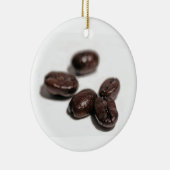 コーヒー豆 セラミックオーナメント (右)