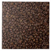 コーヒー豆 タイル (正面)