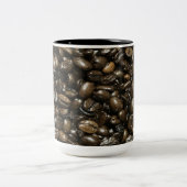 コーヒー豆 ツートーンマグカップ (中央)