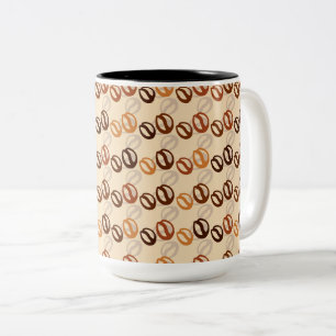 コーヒー豆 ツートーンマグカップ