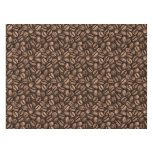コーヒー豆 テーブルクロス (正面(横))