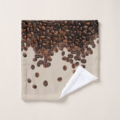 コーヒー豆 バスタオルセット (ウォッシュタオル)