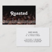 コーヒー豆/バリスタ 名刺 (正面/裏面)