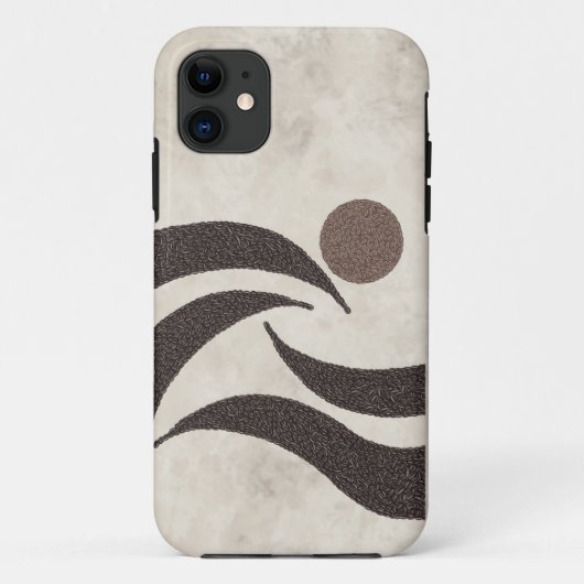 コーヒー豆-ビーンブリスサンライズ Case-Mate iPhoneケース (裏面)