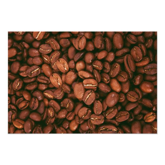 コーヒー豆 フォトプリント            (正面)