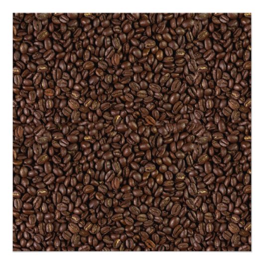 コーヒー豆 フォトプリント            (正面)