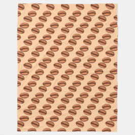 コーヒー豆 フリースブランケット