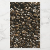 コーヒー豆 フードラベル (シングルラベル)