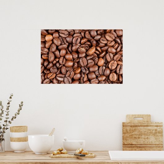 コーヒー豆 ポスター (キッチン)