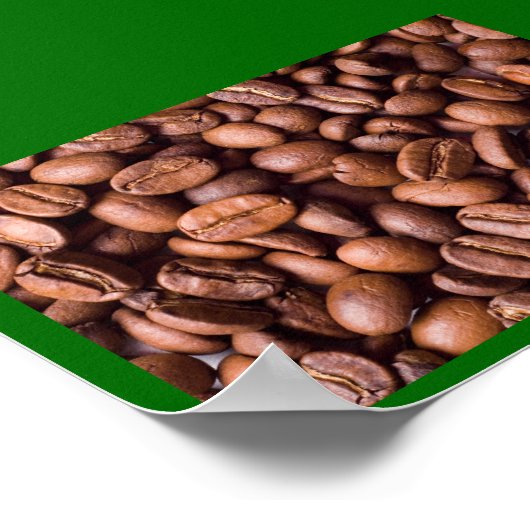 コーヒー豆 ポスター (角)