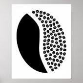 コーヒー豆 ポスター (正面)