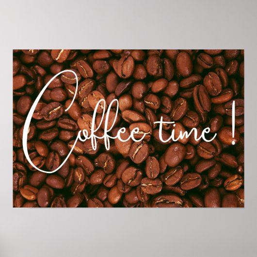 コーヒー豆 ポスター (正面)