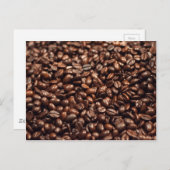 コーヒー豆 ポストカード (正面/裏面)