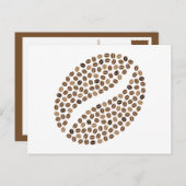 コーヒー豆 ポストカード (正面/裏面)