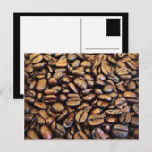 コーヒー豆 ポストカード (正面/裏面)