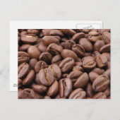 コーヒー豆 ポストカード (正面/裏面)