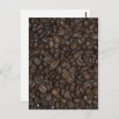 コーヒー豆 ポストカード (正面/裏面)