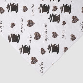 コーヒー豆、マグカップ、コーヒータイプ 薄葉紙 (詳細)