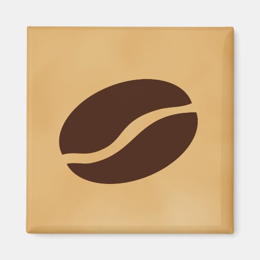 コーヒー豆 マグネット (正面)