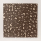 コーヒー豆:マンガのドードルヴィンテージ ジグソーパズル (横)