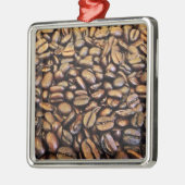コーヒー豆 メタルオーナメント (左)