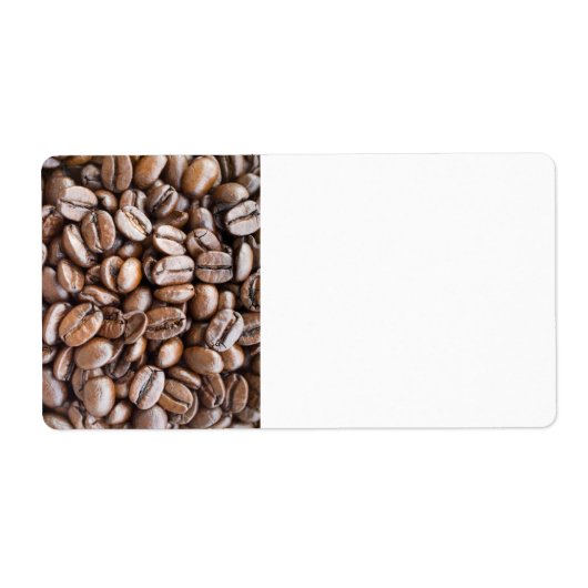 コーヒー豆 ラベル (正面)