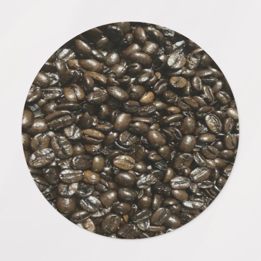 コーヒー豆 ラベル (デザイン2)