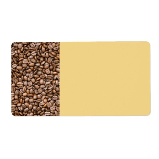 コーヒー豆 ラベル (正面)