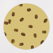 コーヒー豆 ラベル (デザイン2)