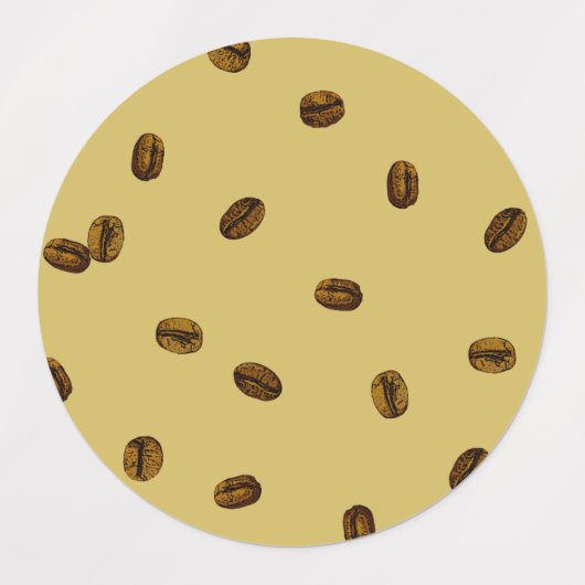 コーヒー豆 ラベル (デザイン2)