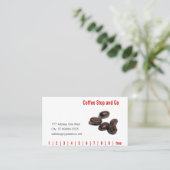 コーヒー豆 ロイヤリティカード (スタンド正面)